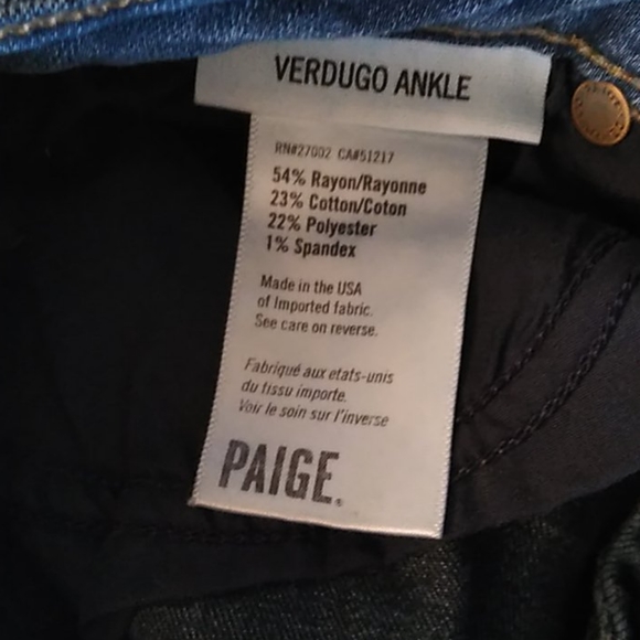 Paige Verdugo Ankle Jeans - Picture 10 of 13